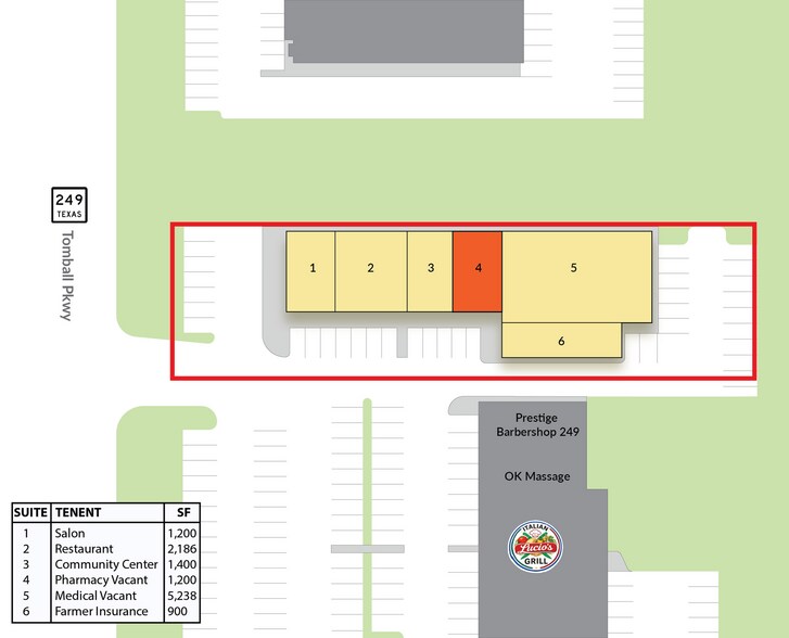 More Photos Of 13734 State Highway 249, Houston Storefront For Sale