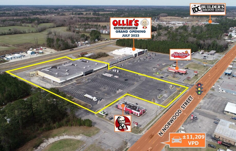 More Photos Of 715-901 N Norwood St, Wallace Freestanding For Lease