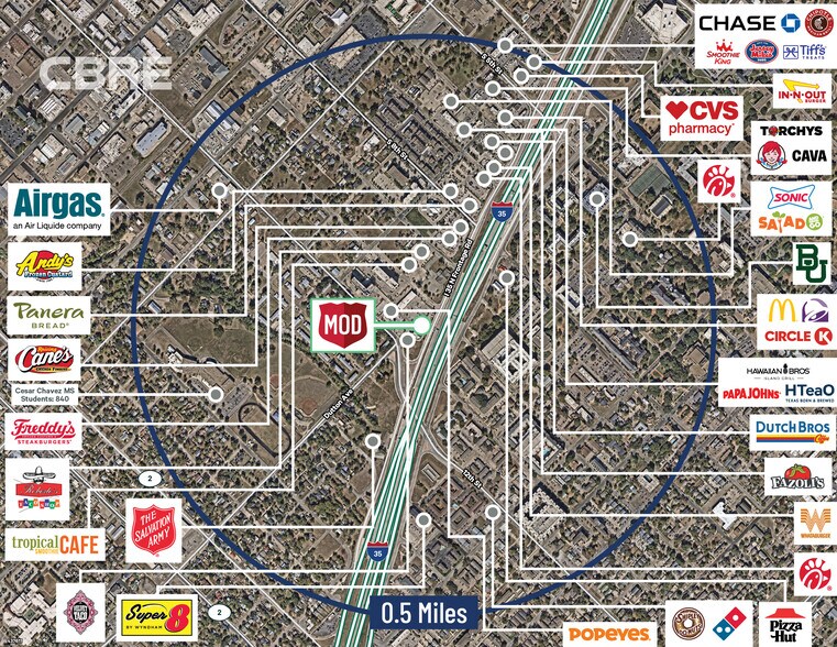 More Photos Of 1015 S Jack Kultgen Expy, Waco Restaurant For Sale