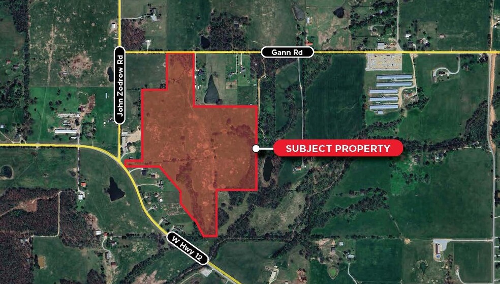 Primary Photo Of Gann Rd @ County Rd 319, Gentry Land For Sale