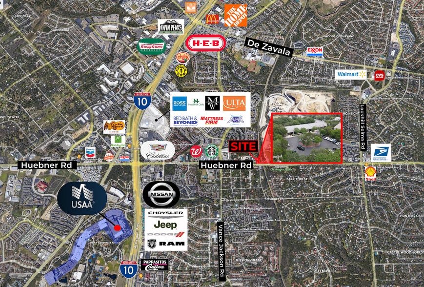 More Photos Of 12227 Huebner Rd, San Antonio Freestanding For Lease