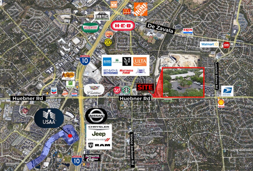 More Photos Of 12227 Huebner Rd, San Antonio Freestanding For Lease