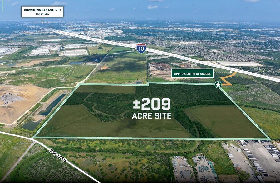 More Photos Of I-10 & FM 1516, San Antonio Land For Sale