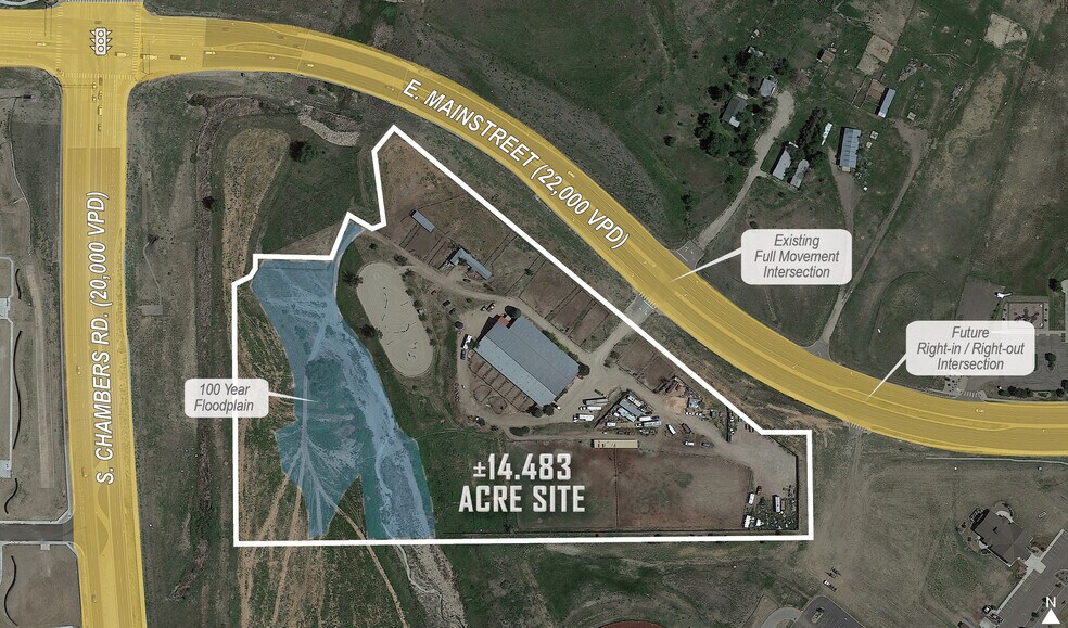 More Photos Of 4120 E Mainstreet, Parker Land For Lease