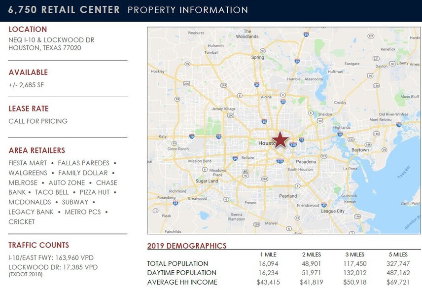 More Photos Of Lockwood Dr @ Tremper, Houston Restaurant For Lease