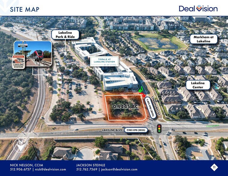 More Photos Of 10345 1/2 Lakeline blvd, Austin Land For Sale