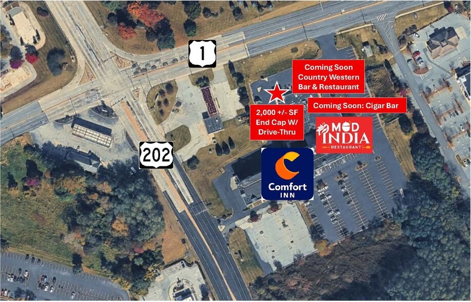 More Photos Of 1110-1122 Baltimore Pike, Glen Mills Freestanding For Lease