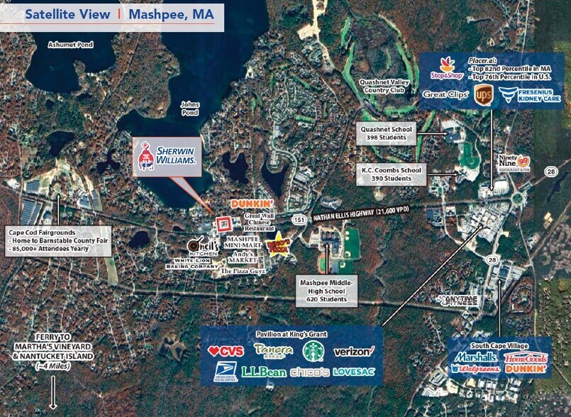 More Photos Of 413 Nathan Ellis Hwy, Mashpee Storefront For Sale