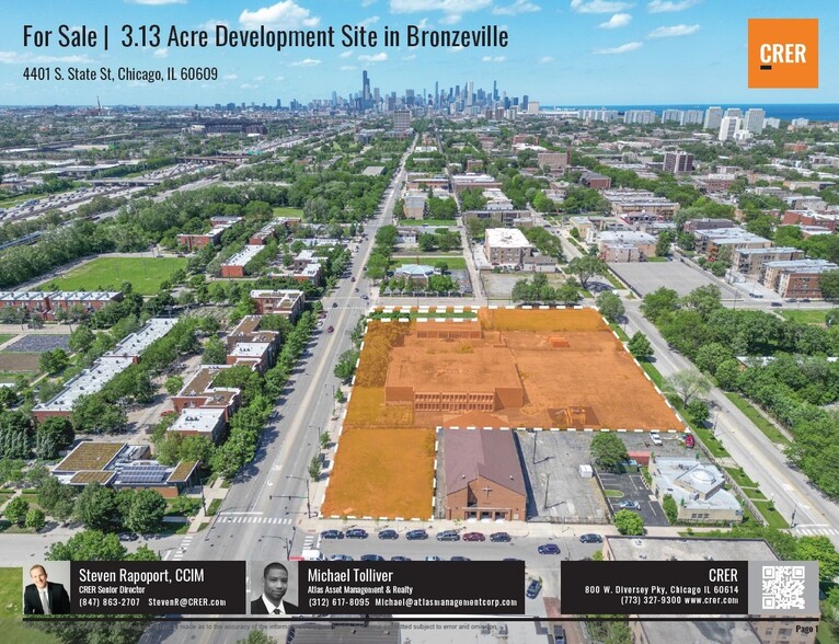 Primary Photo Of 4401 State st, Chicago Land For Sale