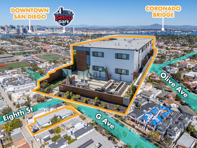 Primary Photo Of 810 G Ave, Coronado Apartments For Sale