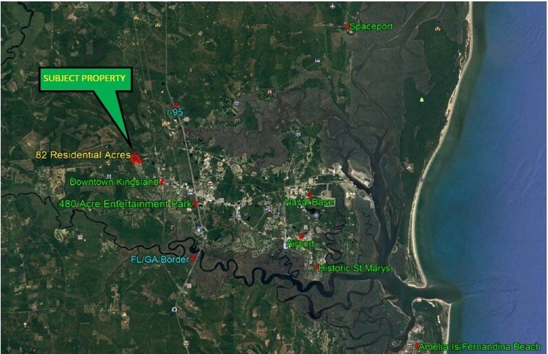 More Photos Of 00 Colerain Rd, Kingsland Land For Sale