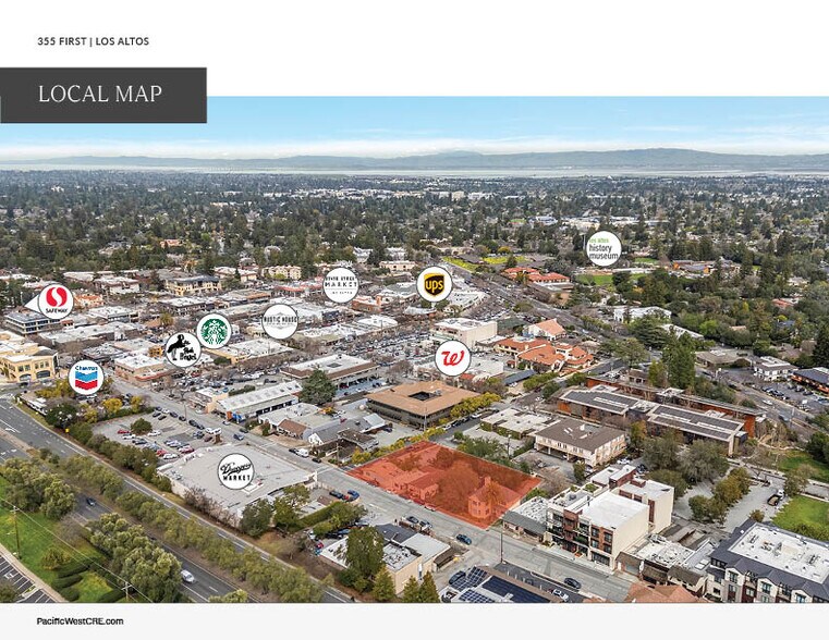 More Photos Of 355 1st St, Los Altos Freestanding For Sale