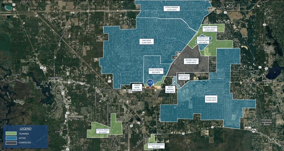 More Photos Of 0 W Norvell Bryant Hwy, Lecanto Land For Lease