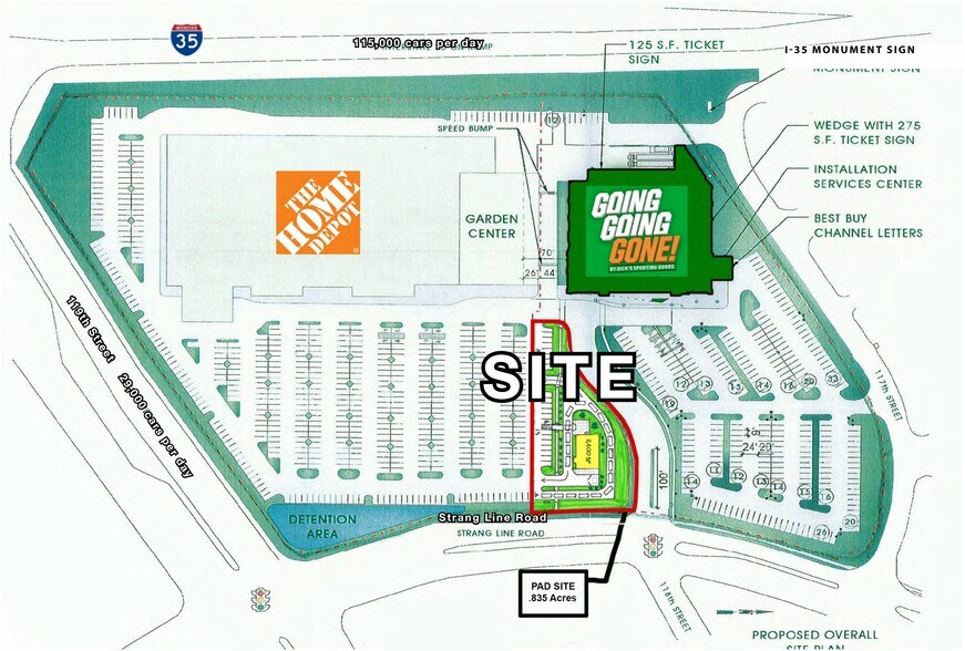 More Photos Of NEQ of 119th St, Olathe Land For Lease