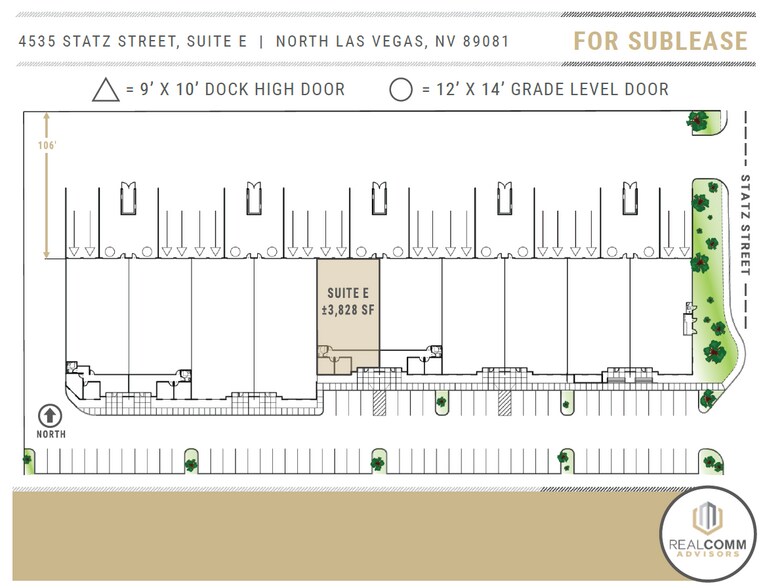 More Photos Of 4535 Statz St, North Las Vegas Warehouse For Lease