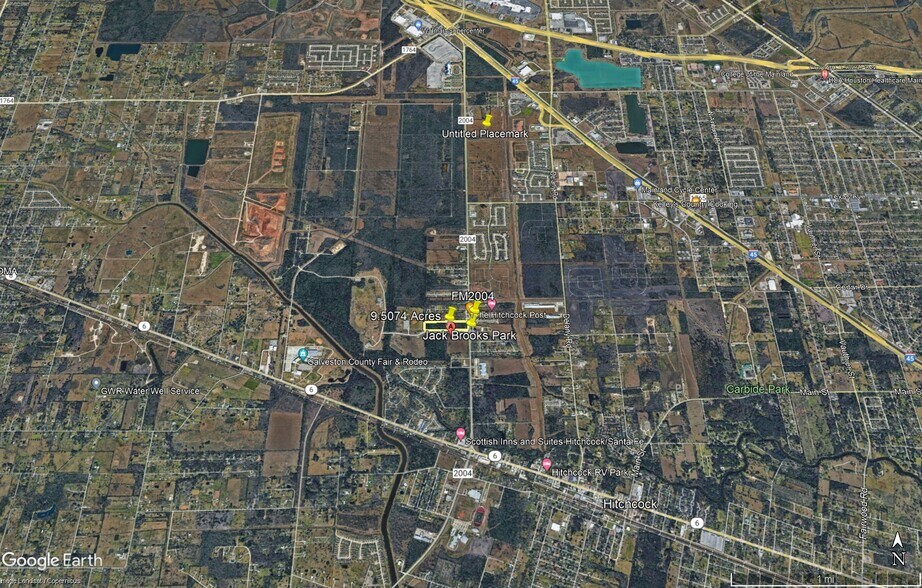 More Photos Of 5640 FM 2004 Rd, Hitchcock Land For Sale