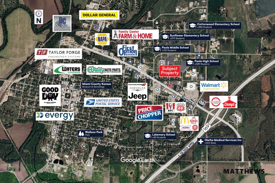 More Photos Of 1301 Kansas Dr, Paola Restaurant For Sale