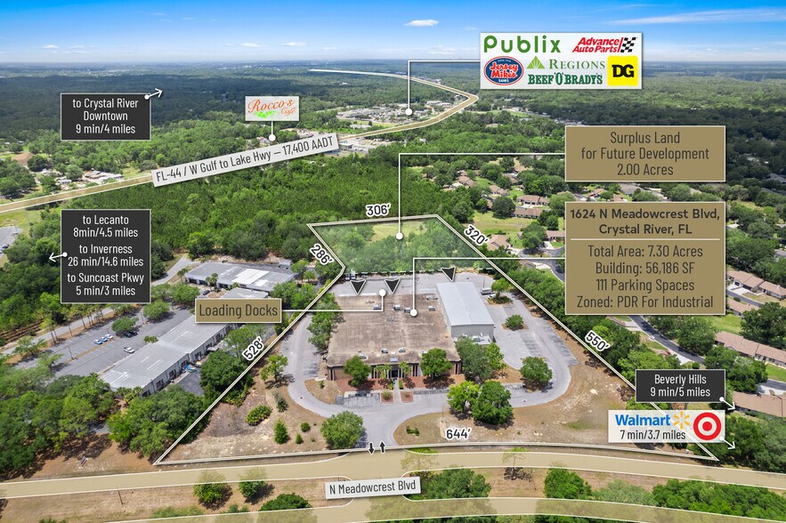 More Photos Of 1624 N Meadowcrest Blvd, Crystal River Manufacturing For Lease