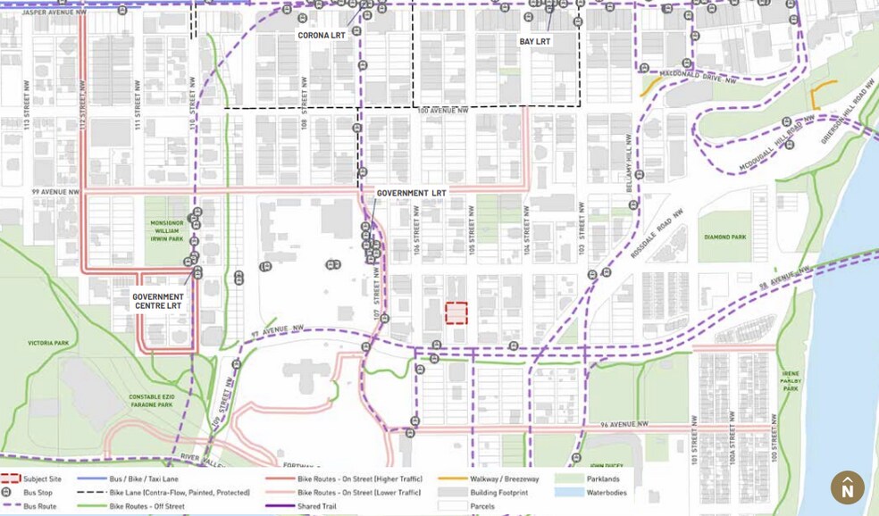 More Photos Of 9724 105 St NW, Edmonton Land For Sale