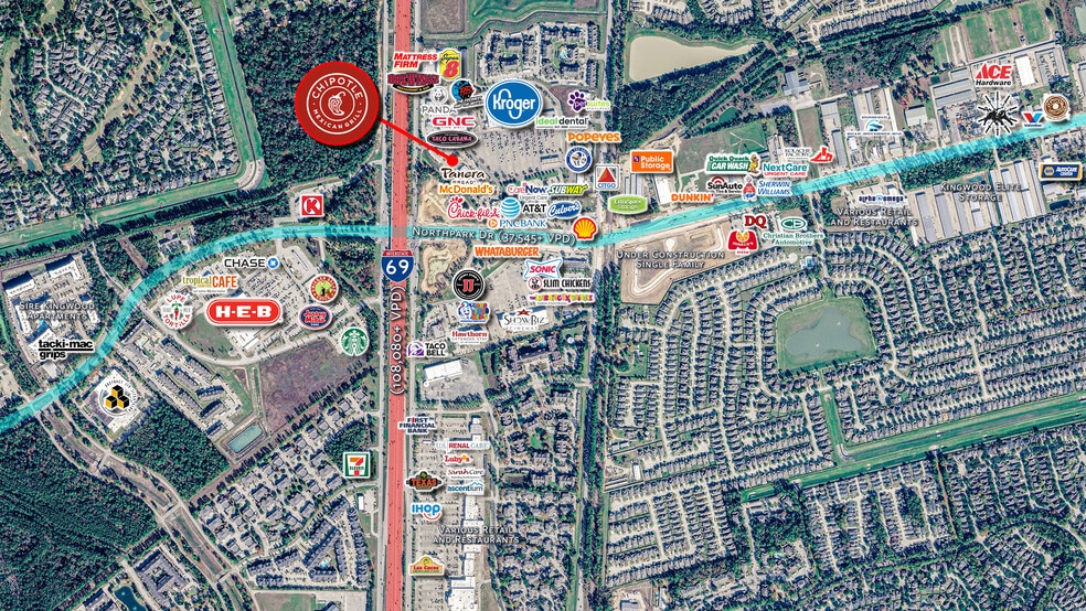 More Photos Of 25661 N US 59, Kingwood Fast Food For Sale