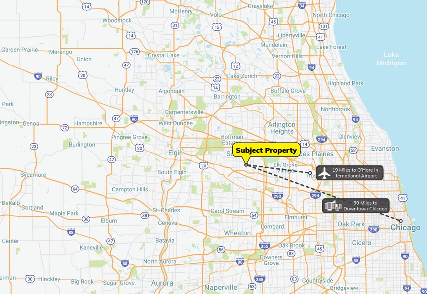 More Photos Of 1090-1170 S Roselle Rd, Schaumburg Storefront For Sale