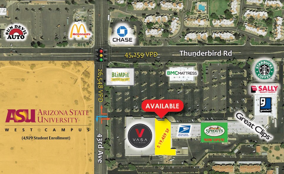 More Photos Of 4255 W Thunderbird Rd, Phoenix General Retail For Sale