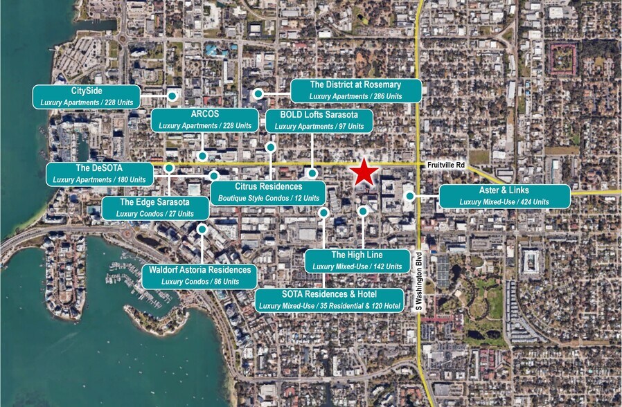 More Photos Of 1802 Fruitville Rd, Sarasota Land For Sale