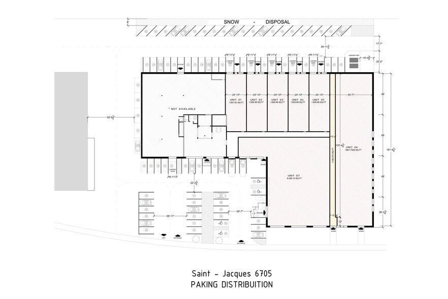 More Photos Of 6705 Rue Saint-Jacques, Montréal Light Distribution For Lease