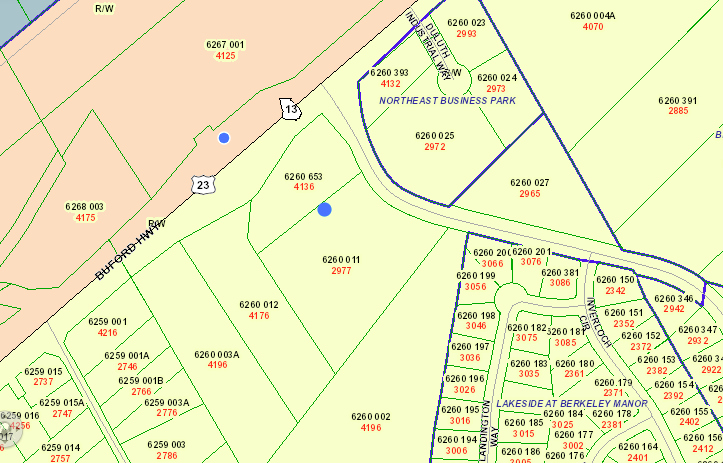 More Photos Of 4136 Buford Hwy, Duluth Land For Sale