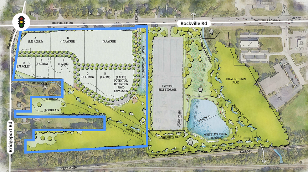 Primary Photo Of 8700 Rockville Rd, Indianapolis Land For Sale