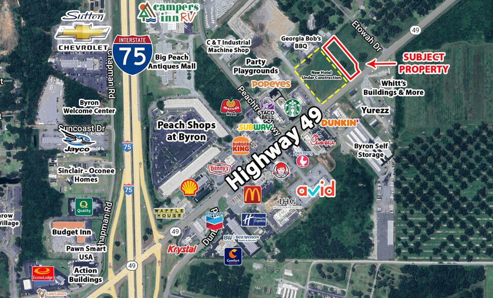 Primary Photo Of 507 Ga Highway 49 N, Byron Land For Sale