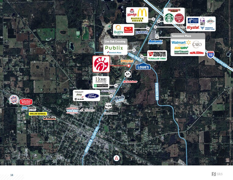 More Photos Of 1955 Ohio Ave N, Live Oak Fast Food For Sale