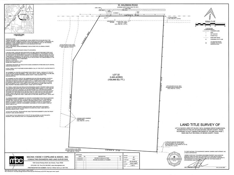 More Photos Of SWQ of Loop 1604 @ W Hausman Rd, San Antonio Land For Sale