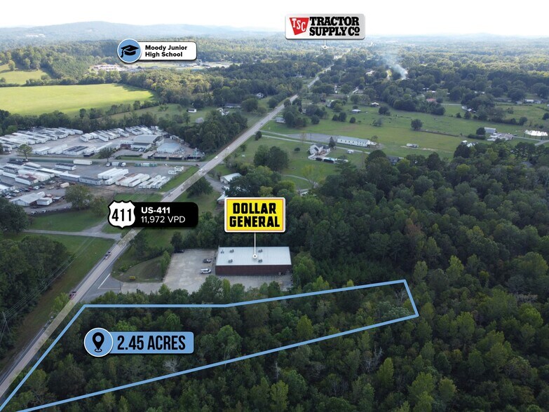 adj. to 7879 Moody Parkway Pky, Odenville, AL 35120 Land For Sale