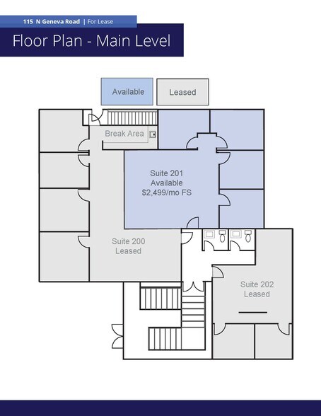 More Photos Of 115 N Geneva Rd, Vineyard Office For Lease
