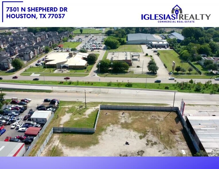 Primary Photo Of 7301 N Shepherd Dr, Houston Land For Sale