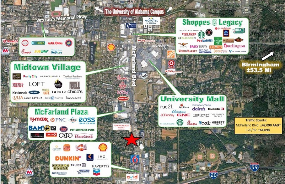 More Photos Of 51 Springbrook, Tuscaloosa Land For Sale