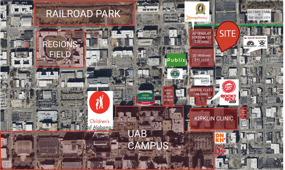 More Photos Of 201 Richard Arrington Jr Blvd S, Birmingham General Retail For Sale