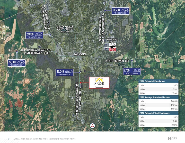 More Photos Of 1006 S Highland Ave, Jackson General Retail For Sale