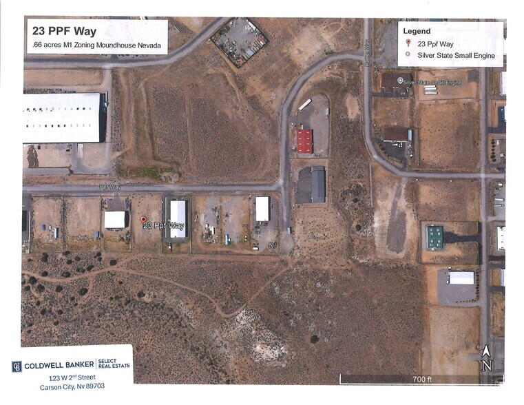 Primary Photo Of 23 Ppf Way, Mound House Land For Sale