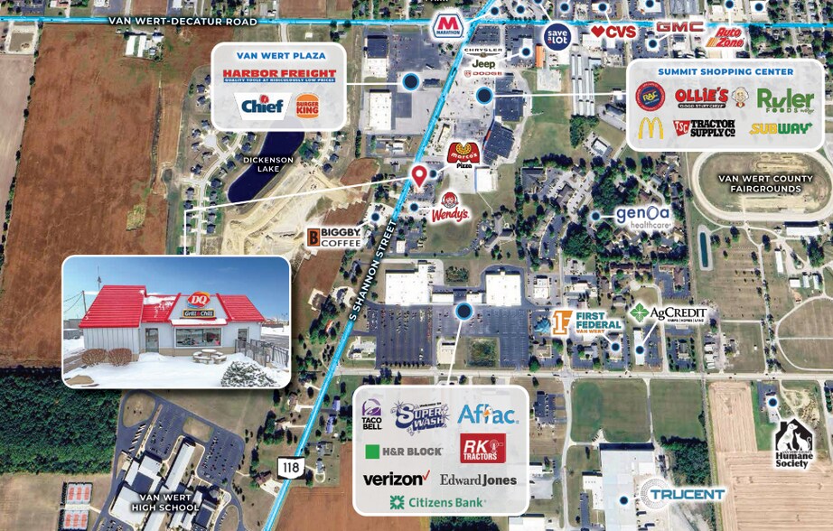 More Photos Of 1222 S Shannon St, Van Wert Fast Food For Sale