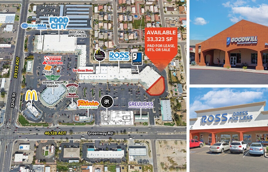Primary Photo Of 3340 E Greenway Rd, Phoenix Land For Lease