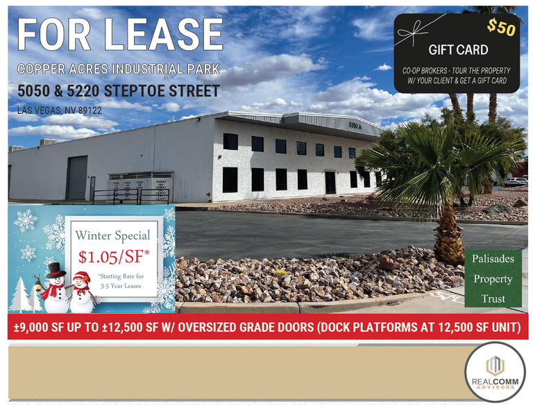 Primary Photo Of 5050 Steptoe St, Las Vegas Unknown For Lease