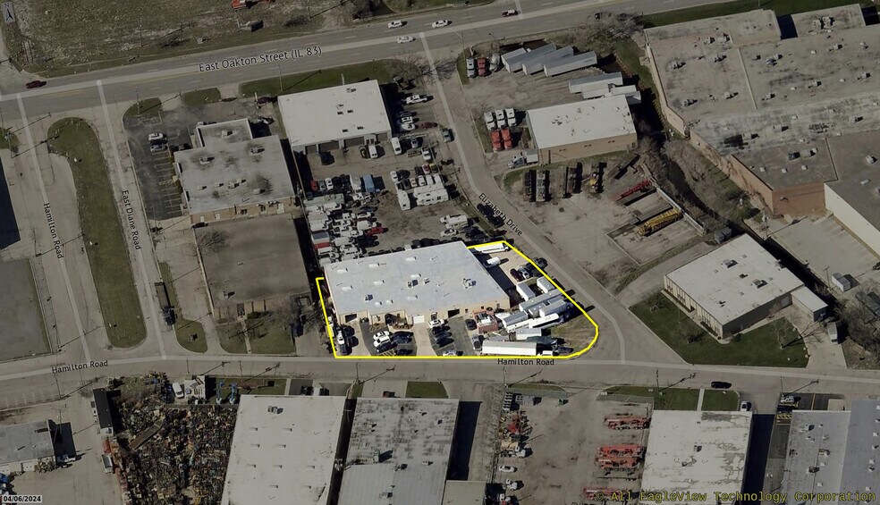 Primary Photo Of 2420-2424 Hamilton Rd, Arlington Heights Warehouse For Sale