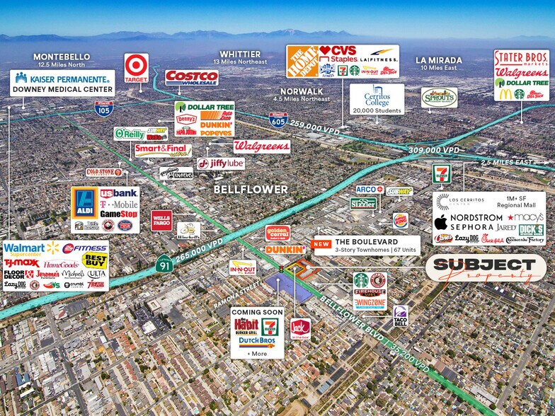 More Photos Of 17610-17620 Bellflower Blvd, Bellflower General Retail For Sale