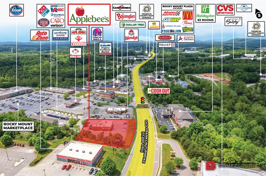 More Photos Of 400 Old Franklin Turnpike, Rocky Mount Restaurant For Sale