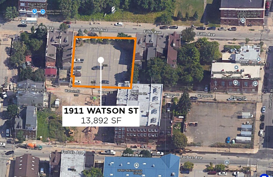 Primary Photo Of 1911 Watson st, Pittsburgh Land For Sale