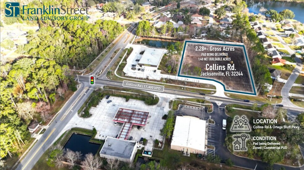 Primary Photo Of 0 Collins Rd, Jacksonville Land For Sale