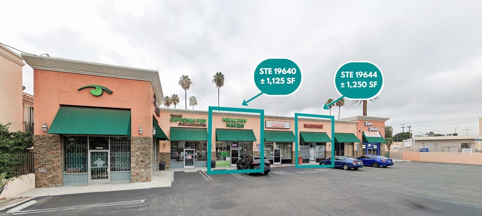 More Photos Of 19636-19648 Sherman Way, Reseda Storefront For Lease
