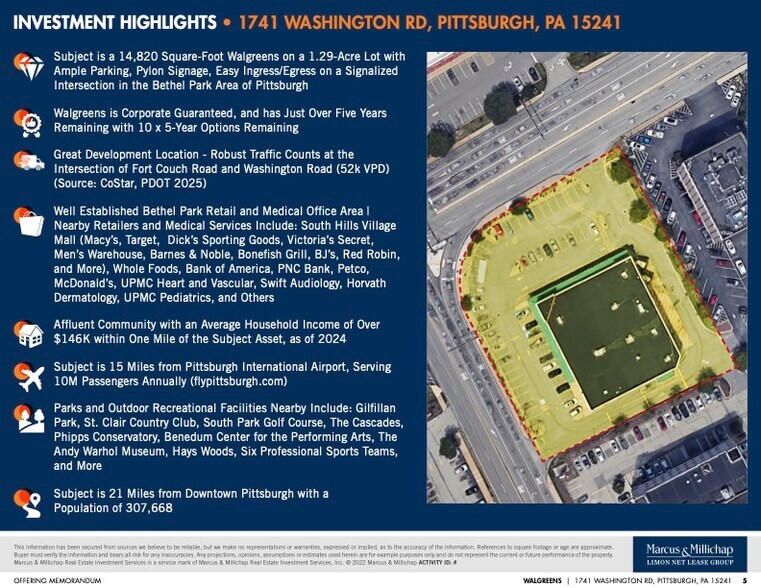 More Photos Of 1741 Washington Rd, Pittsburgh Drugstore For Sale